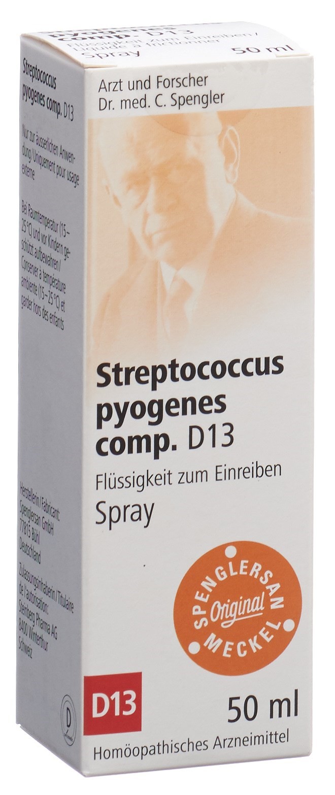 Spenglersan Streptococcus pyogenes comp. D 13 Classic Spray 50 ml