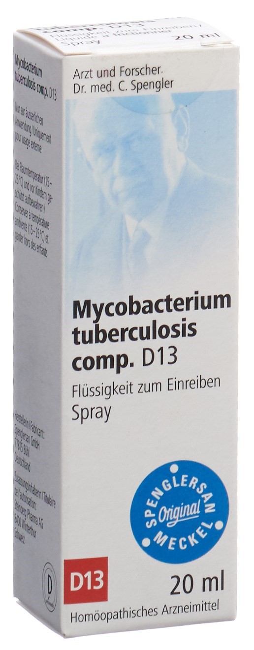 Spenglersan Mycobacterium tuberculosis comp. D 13 Classic Spray 20 ml