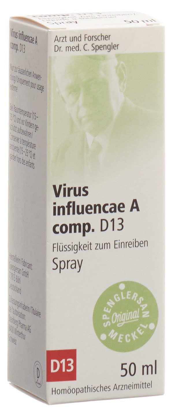 Spenglersan Virus influencae A comp. D 13 Classic Spray 50 ml
