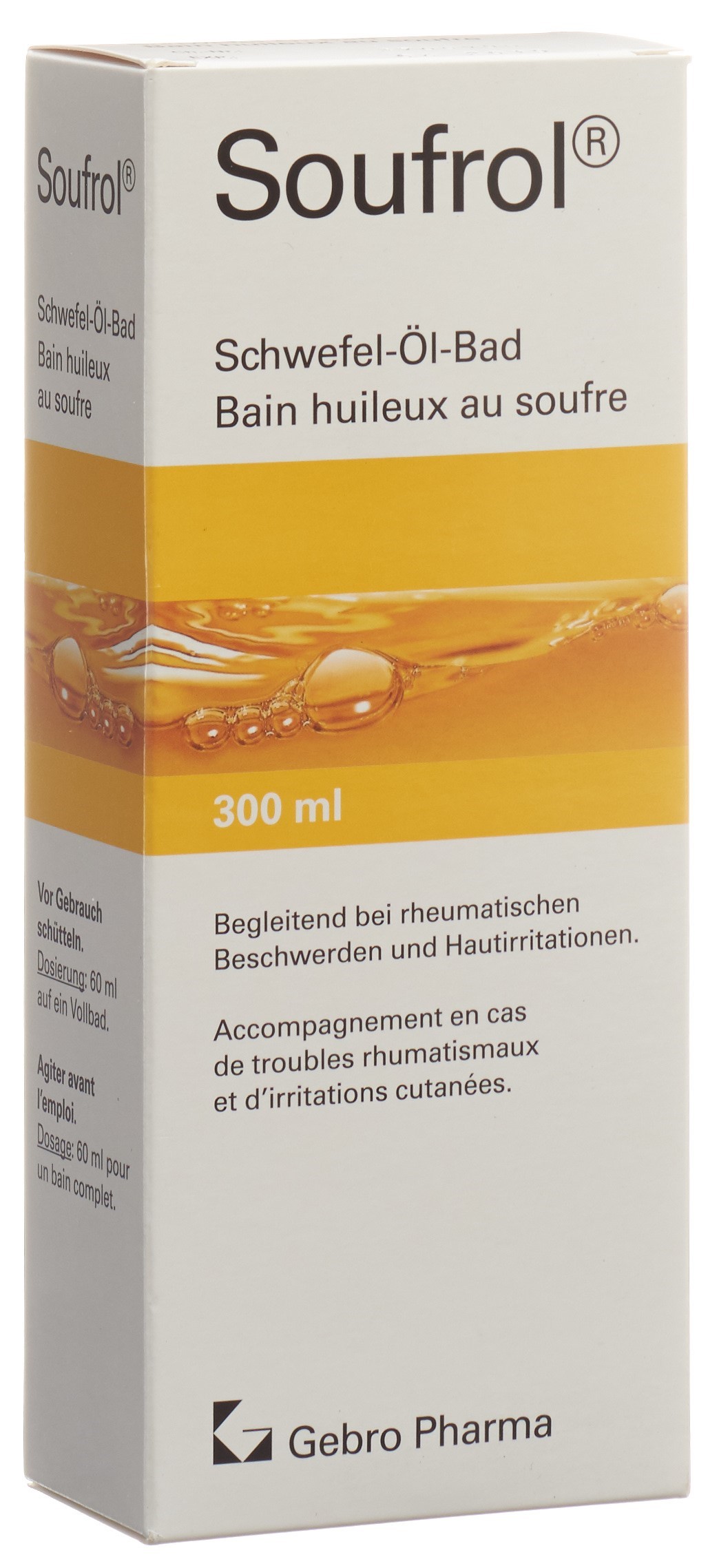Soufrol Schwefel-Öl-Bad Fl 300 ml