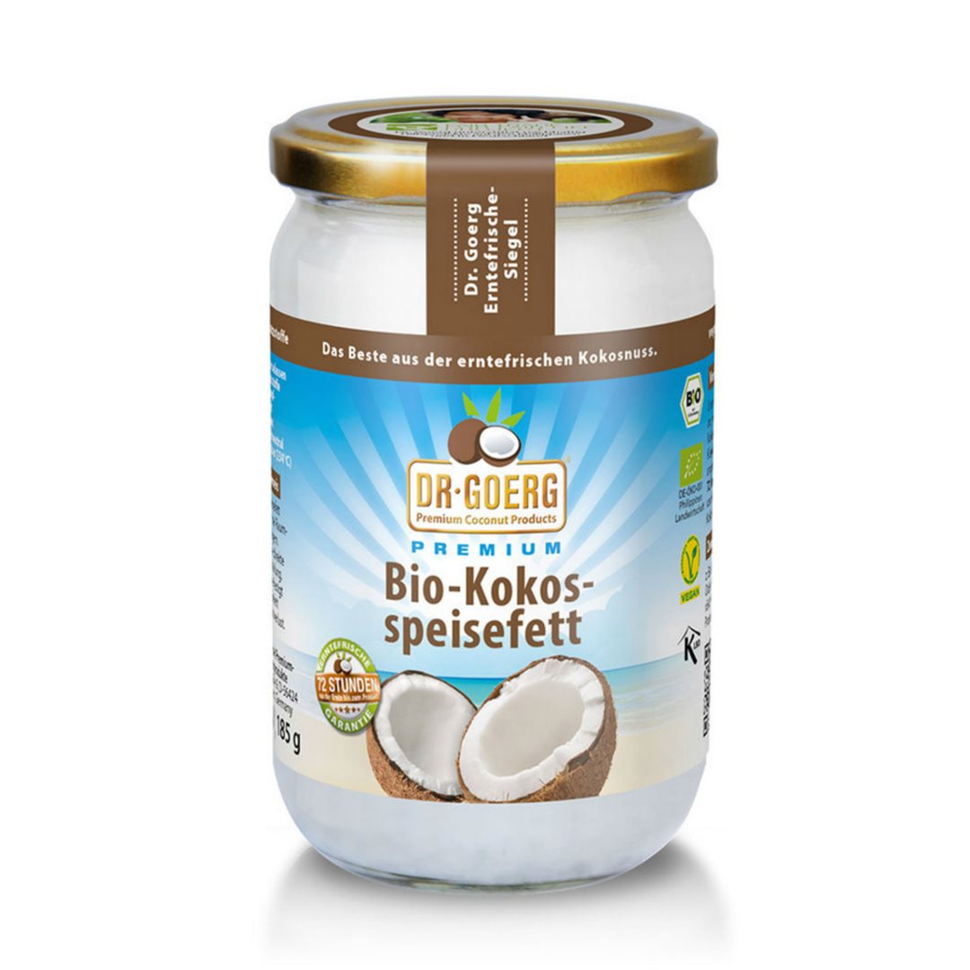 Dr. Goerg Kokosspeisefett desodoriert Glas 200 ml