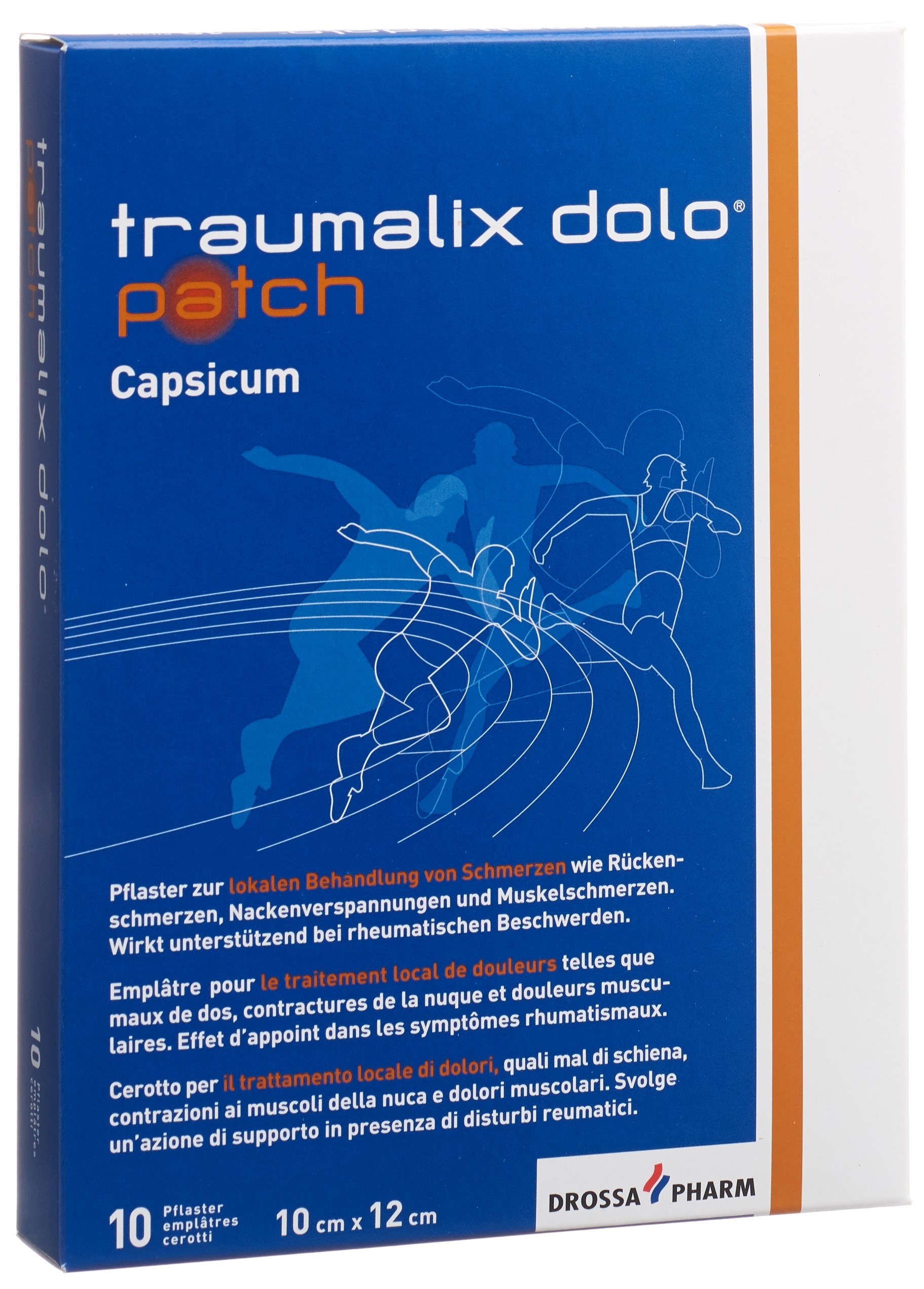 traumalix dolo patch 10cmx12cm 10 pce