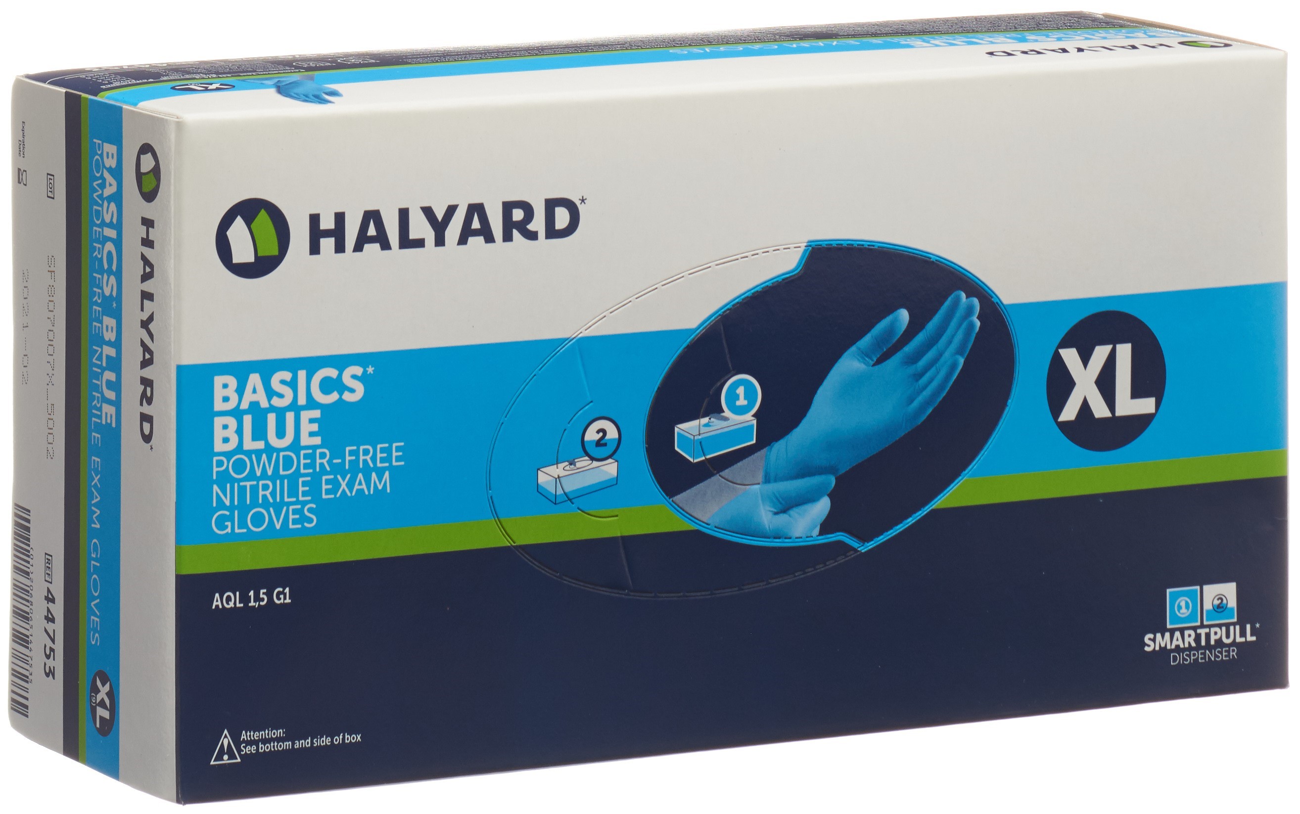 HALYARD Untersuchungshandschuhe XL Nitril Basic blau 170 Stk