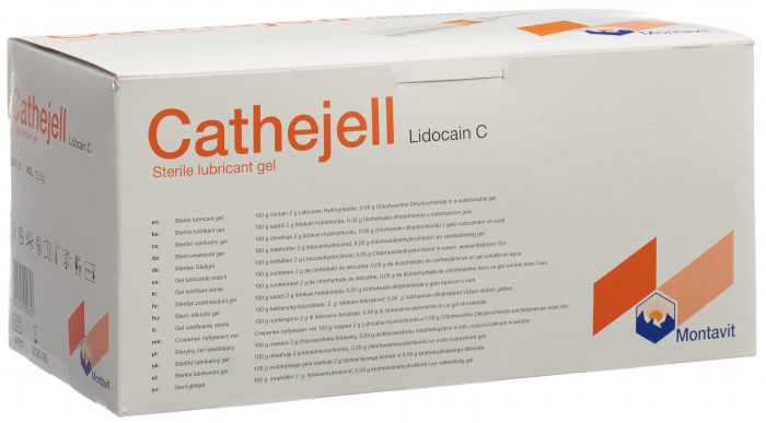 Cathejell Lidocain C Gel steril 25 x 12.5 g Cathejell Lidocain C Gel steril 25 x 12.5 g