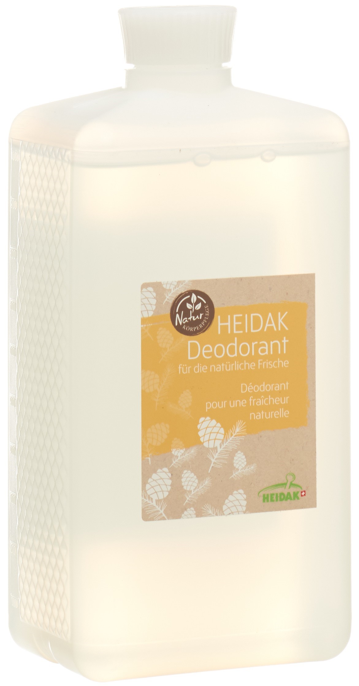 HEIDAK déodorant pour une fraîcheur naturelle fl 1000 ml