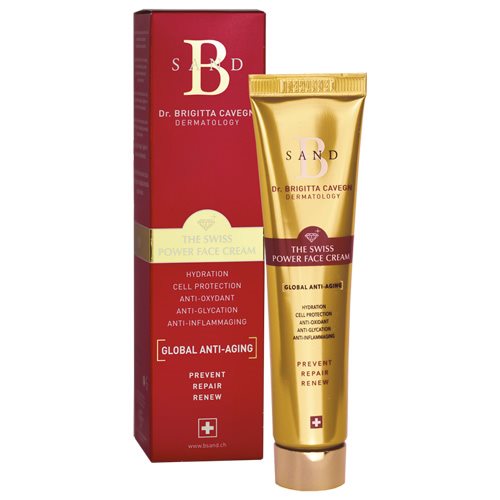 B SAND The Swiss Power Facecream Anti-Aging Tb 40 ml