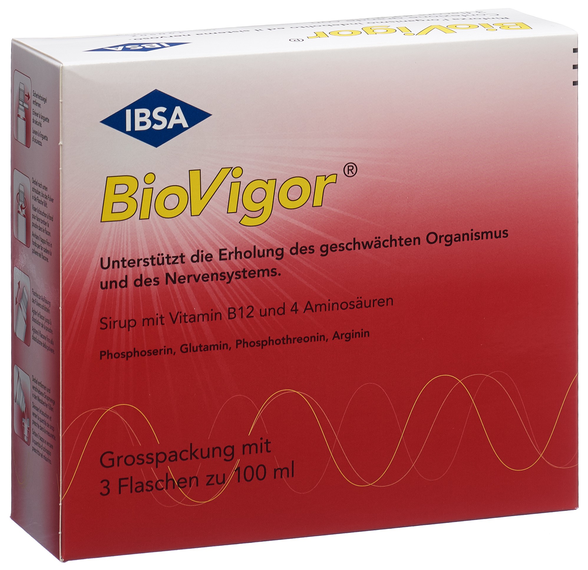 BioVigor Sirup Grosspackung mit 3 Flaschen zu 100 ml