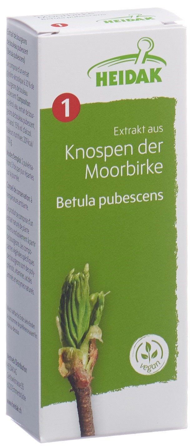 HEIDAK bourgeon betula pubescens mac glyc fl 30 ml