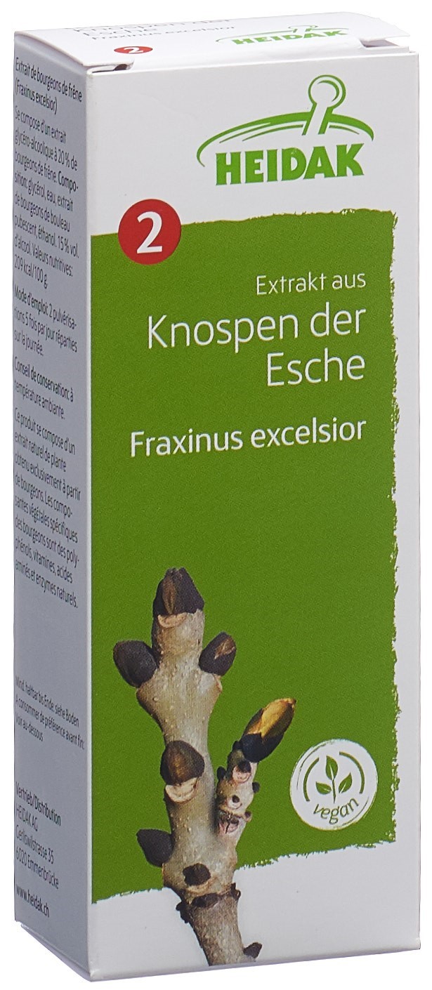 HEIDAK bourgeon fraxinus excelsior mac glyc fl 30 ml
