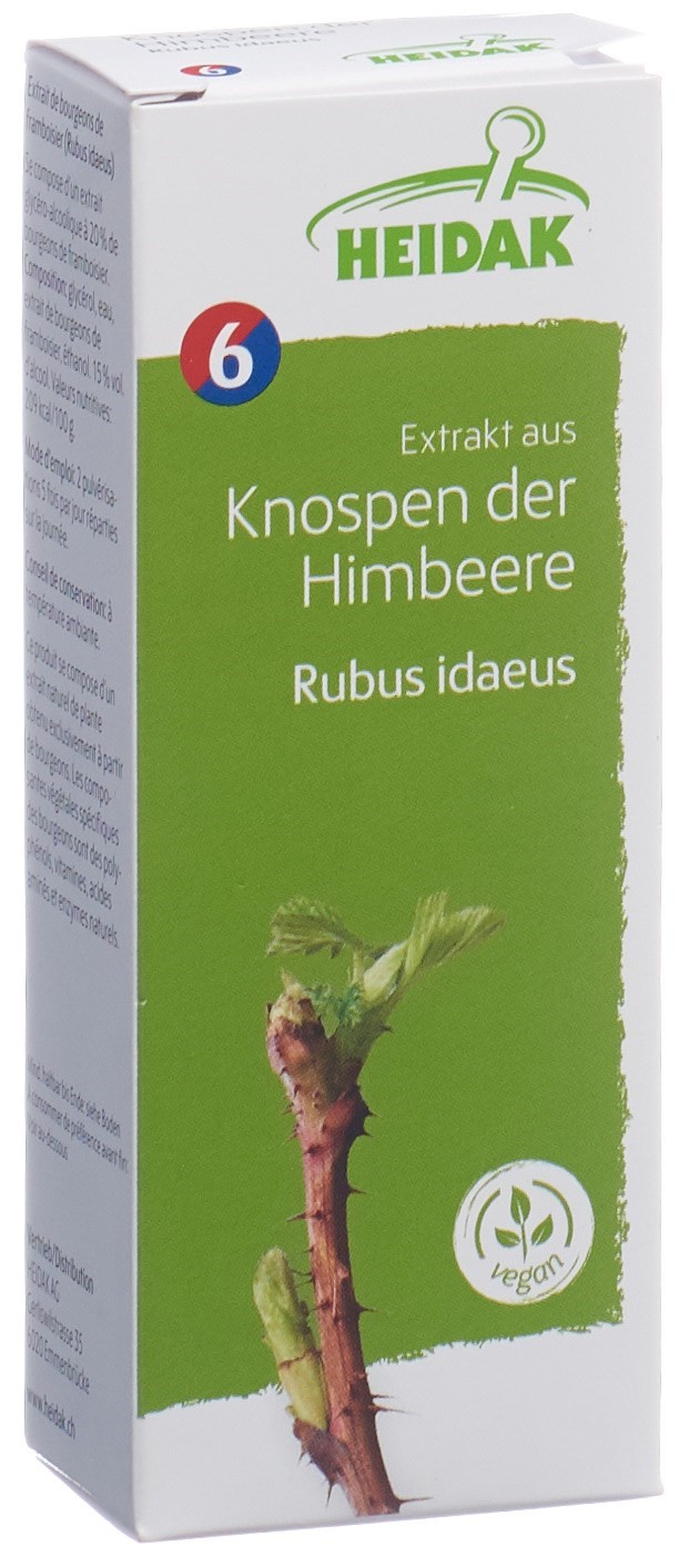 HEIDAK bourgeon rubus idaeus mac glyc fl 30 ml