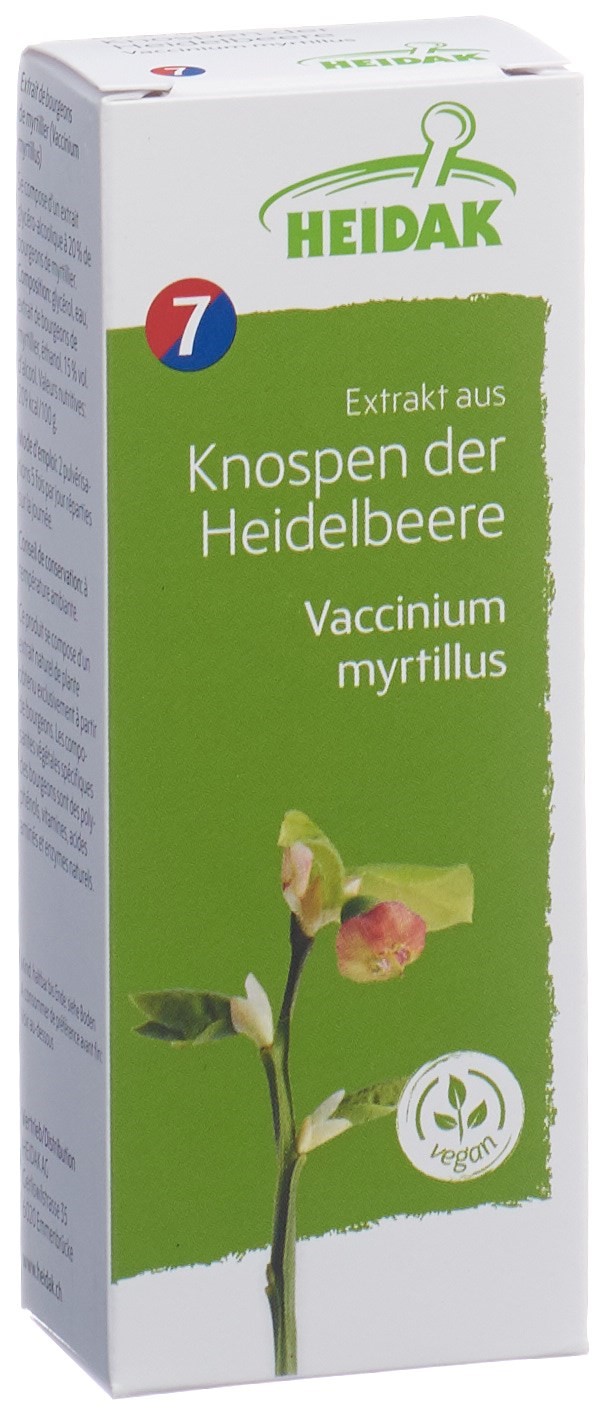 HEIDAK bourgeon vaccinium myrtillus mac glyc fl 30 ml