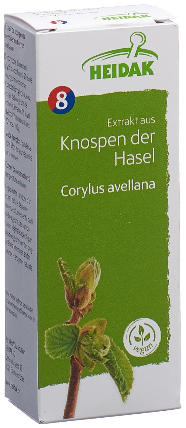 HEIDAK bourgeon corylus avellana mac glyc fl 30 ml