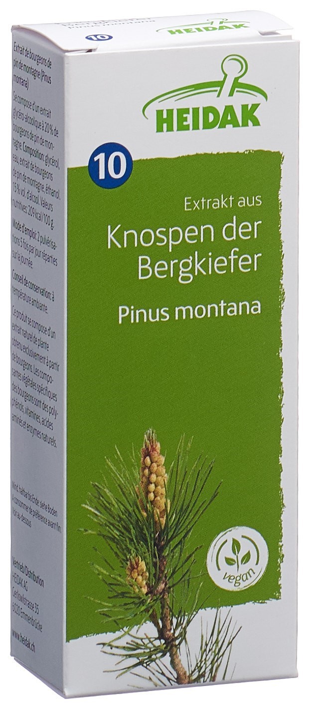 HEIDAK bourgeon pinus montana mac glyc fl 30 ml