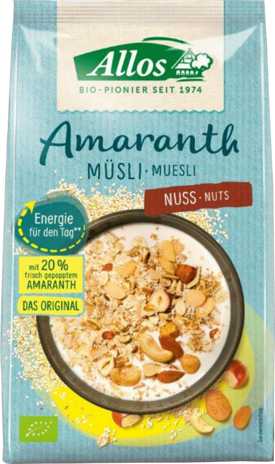 Allos Amaranth Müsli Nuss 375 g