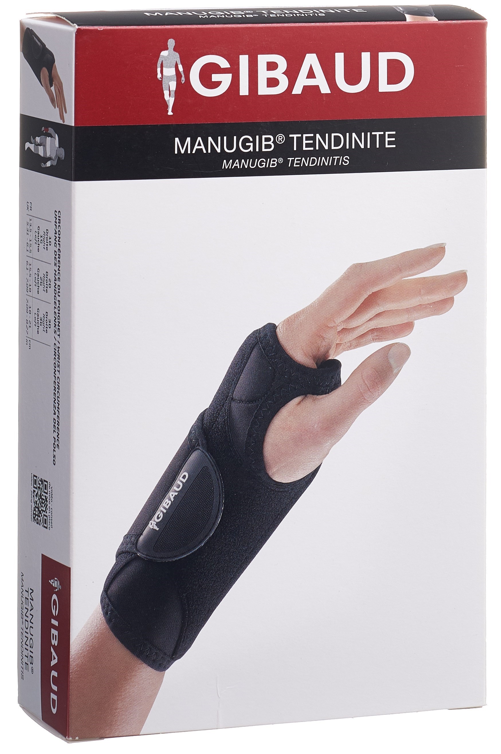 GIBAUD Manugib Hand-Sehnenentzündung 3L 18-21cm links