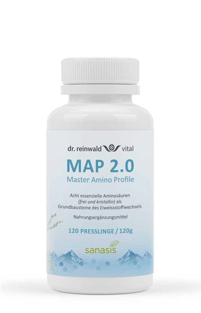 sanasis MAP 2.0 Master Amino Tabl Pattern 120 Stk