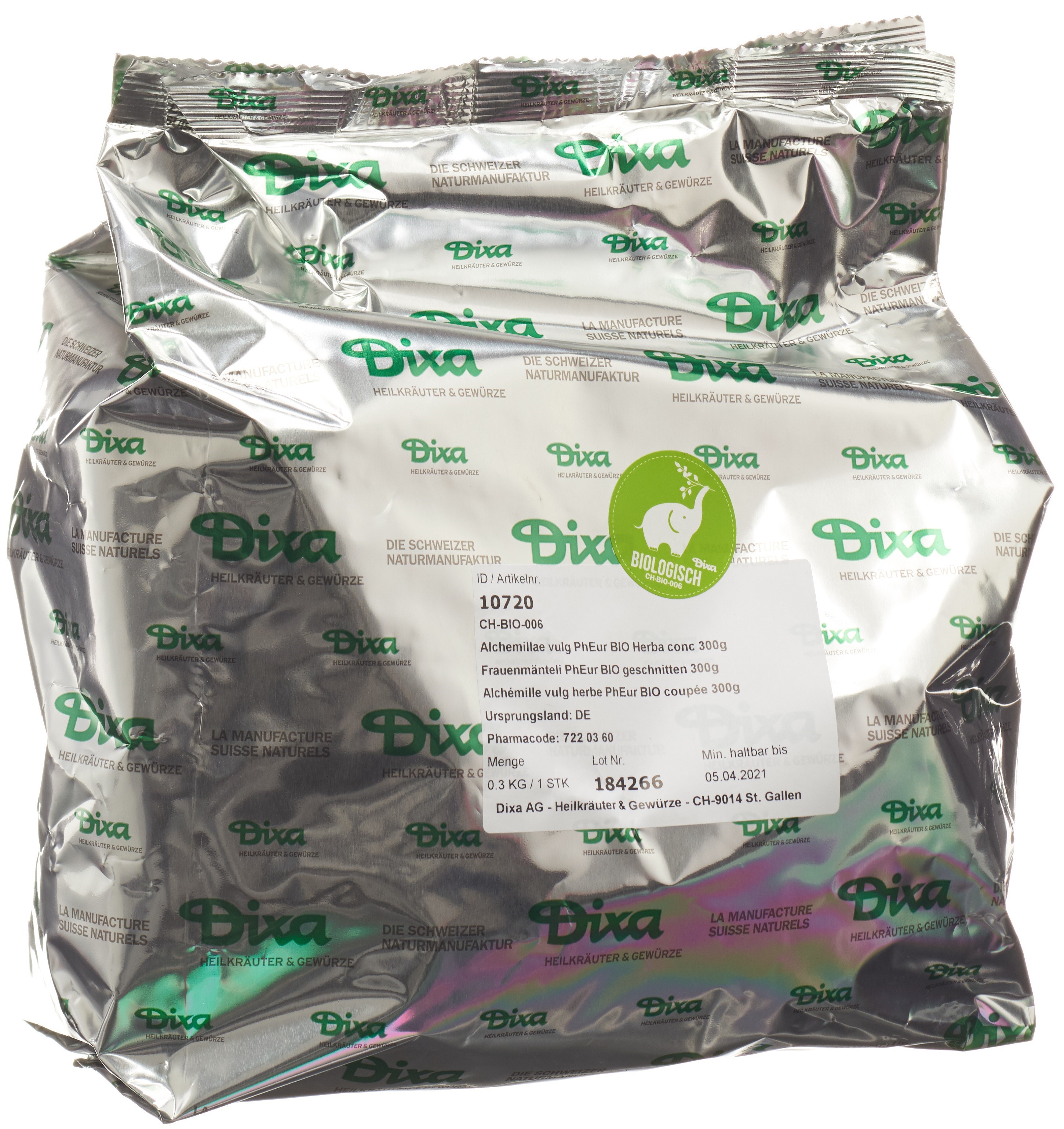 FRAUENMÄNTELI BIO 300g (Alchemillae vulgaris)