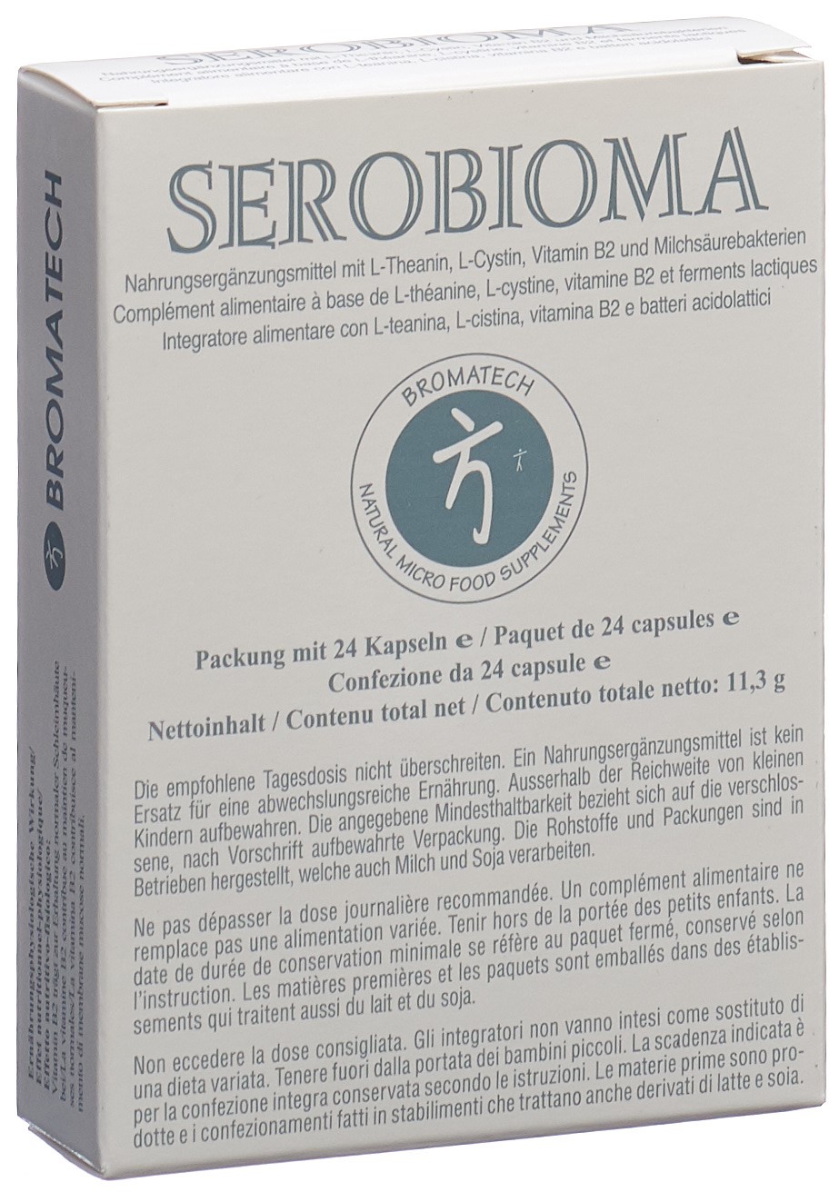 SEROBIOMA BROMATECH Kaps 24 Stk