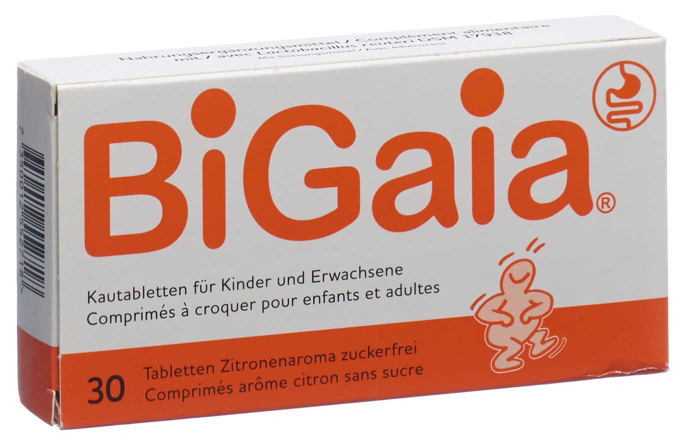 BIGAIA Kautabl mit Lactobacillus reuteri 30 Stk