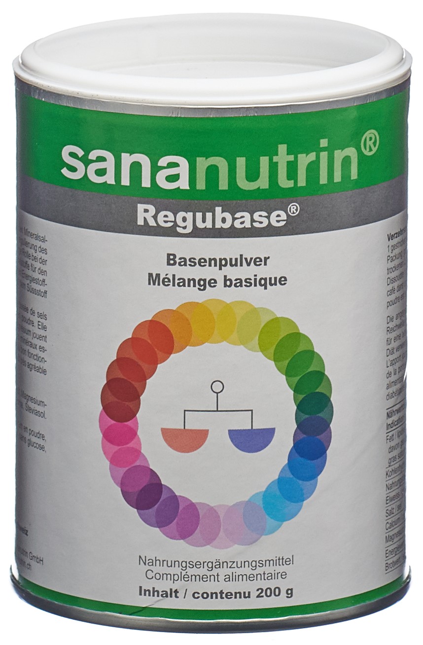 SANANUTRIN Regubase Basenpulver Ds 200 g