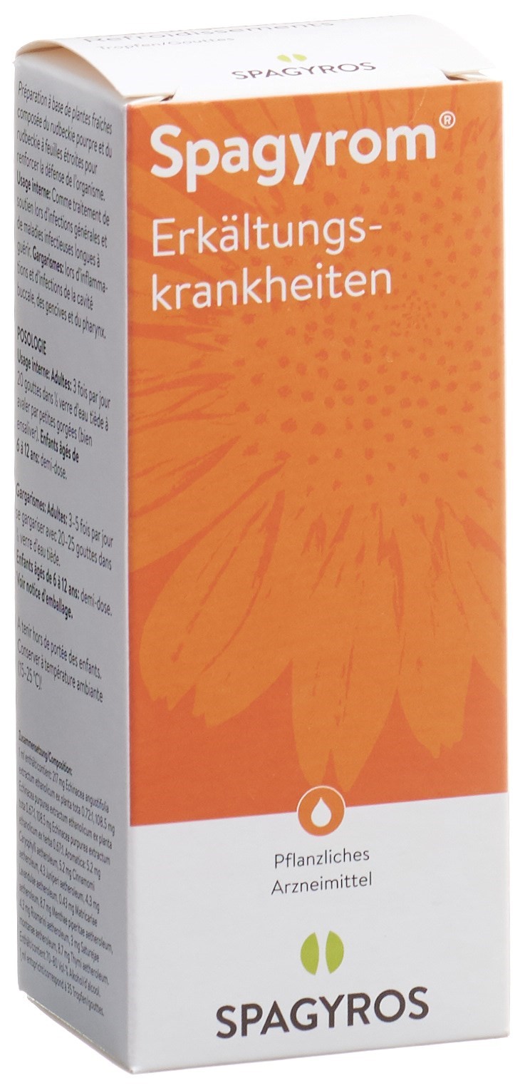 SPAGYROM Erkältungskrankheiten Tropfen Fl 100 ml