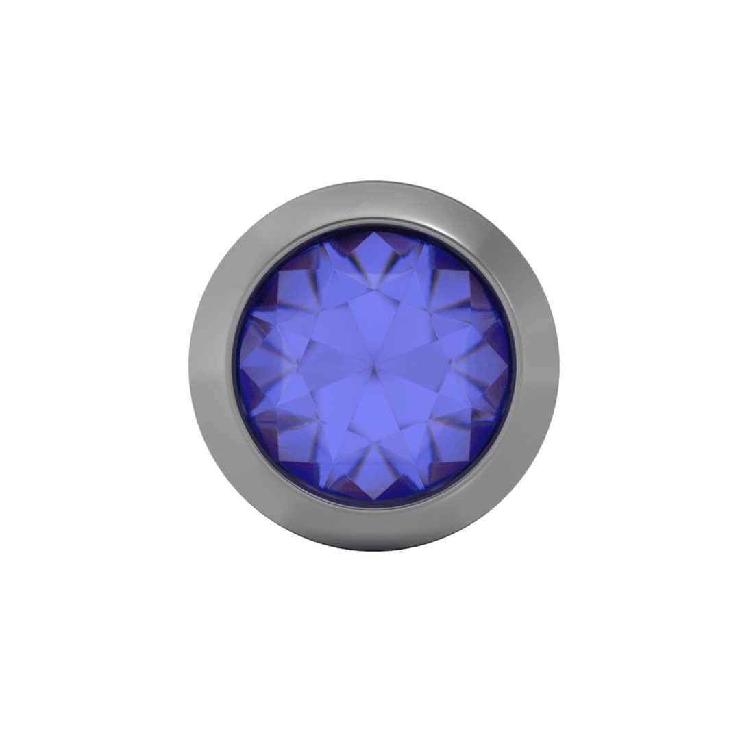 STUDEX 75025 Titan Bezel mit Saphir 4mm wei 1 Paar x 2 Stk