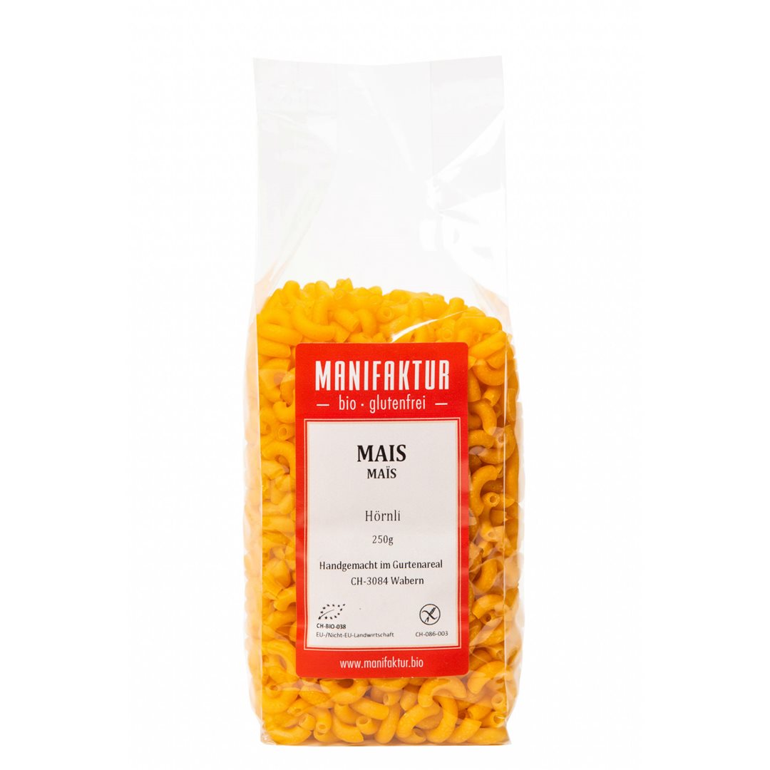 MANIFAKTUR Mais Hörnli Bio Btl 250 g