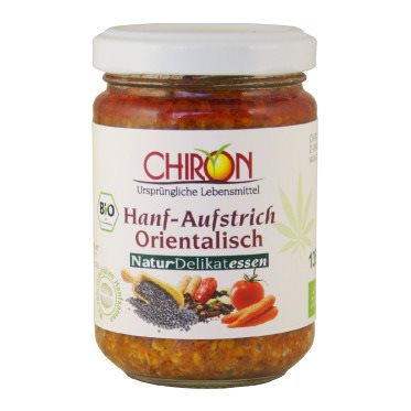 Chiron Hanfaufstrich Orientalisch Bio Glas 135 g