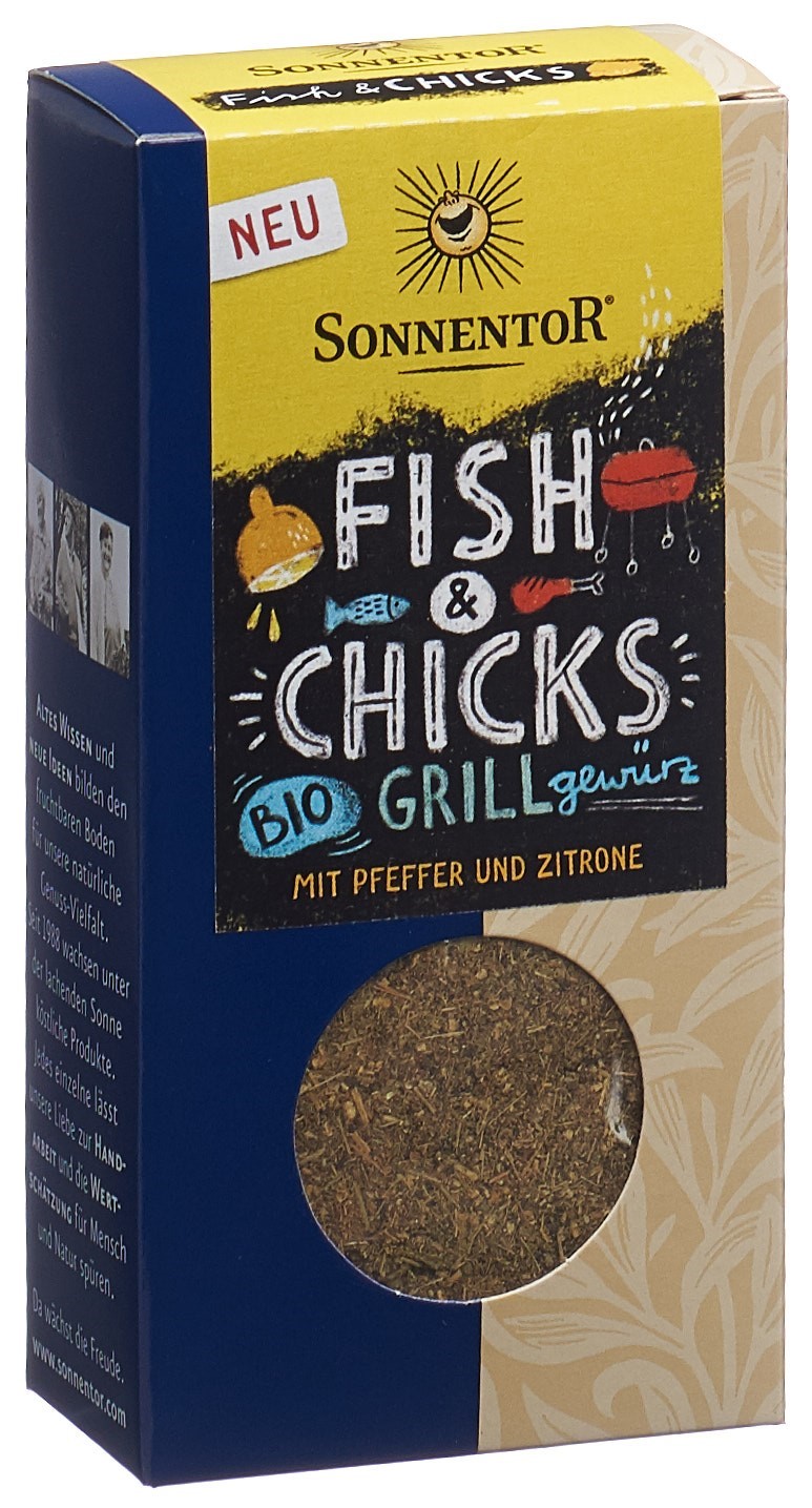 Sonnentor Fish & Chicks Grillgewürz BIO Btl 55 g