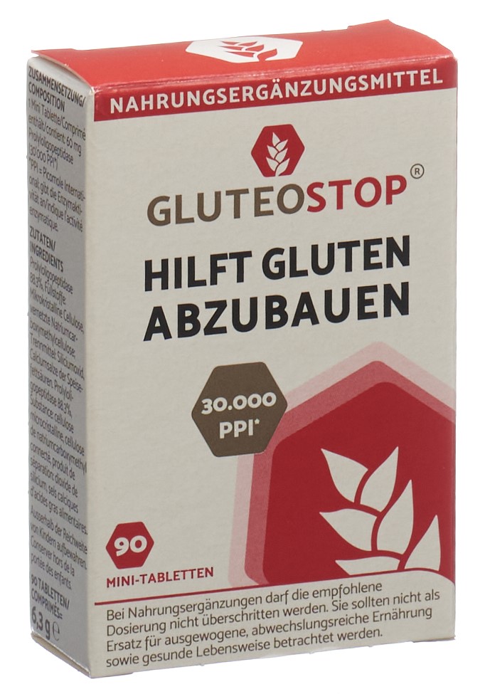 GLUTEOSTOP Minitabletten 90 Stk