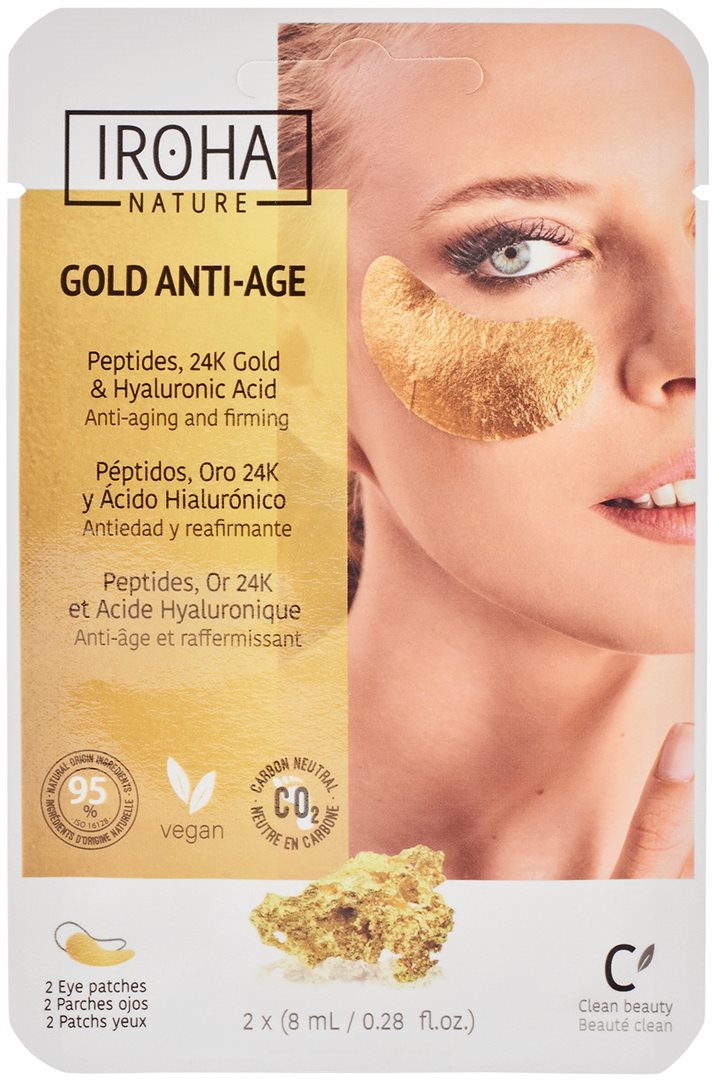 IROHA Gold Eye Pad 12 ml x 6 Stk
