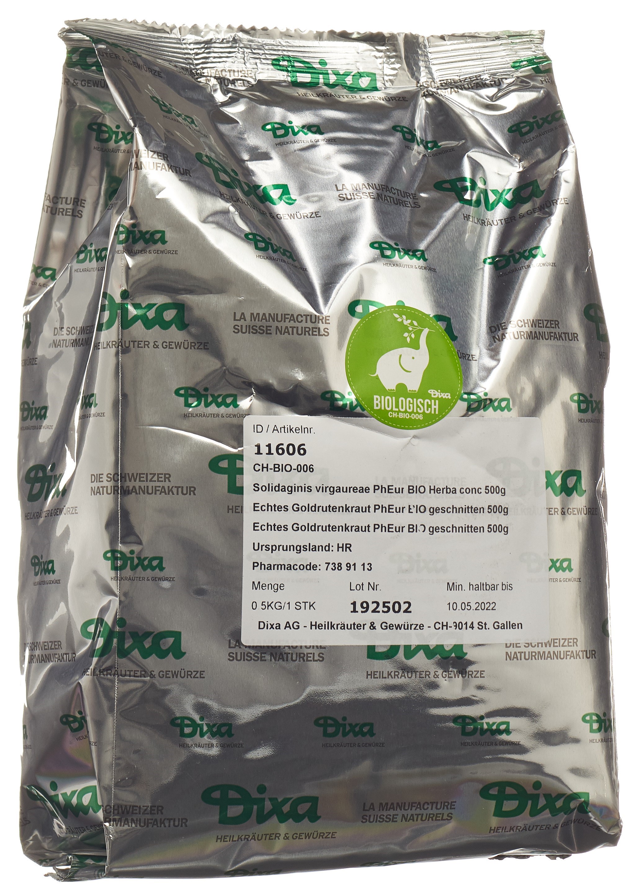 GOLDRUTEN Kraut geschn 500g (Solidaginis herba)