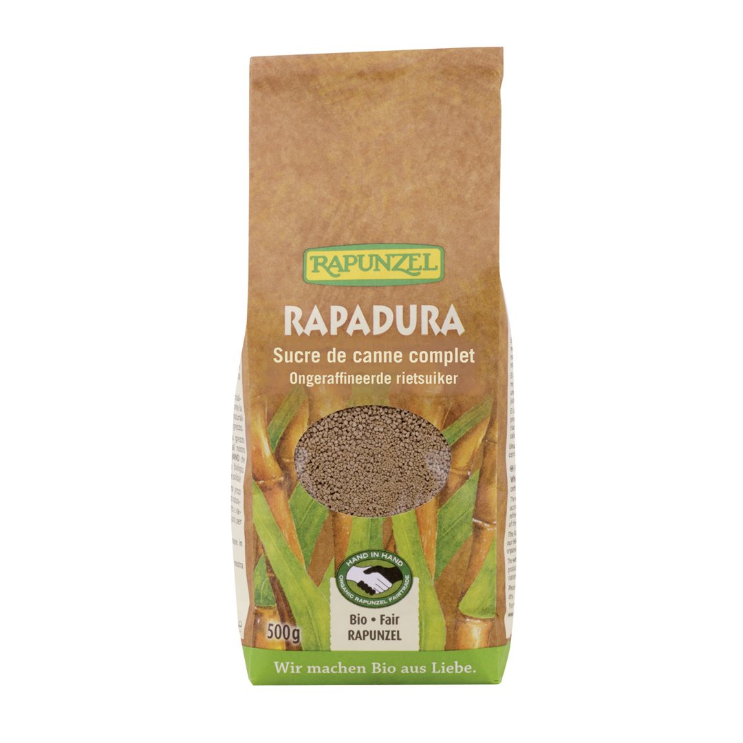 Rapunzel Vollrohrzucker Rapadura HIH Btl 500 g