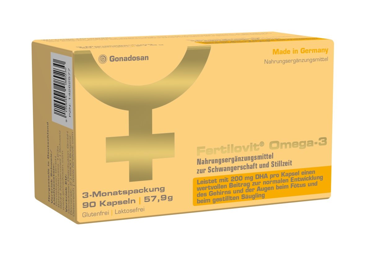 Fertilovit Omega-3 Kaps 90 Stk