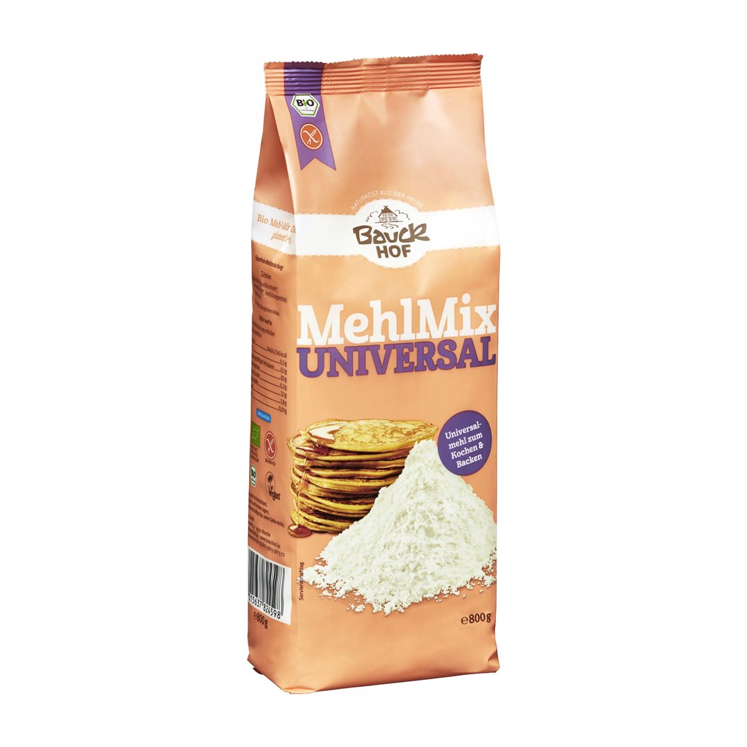 BAUCKHOF Mehl Mix Universal glutenfr 800 g x 6 Stk