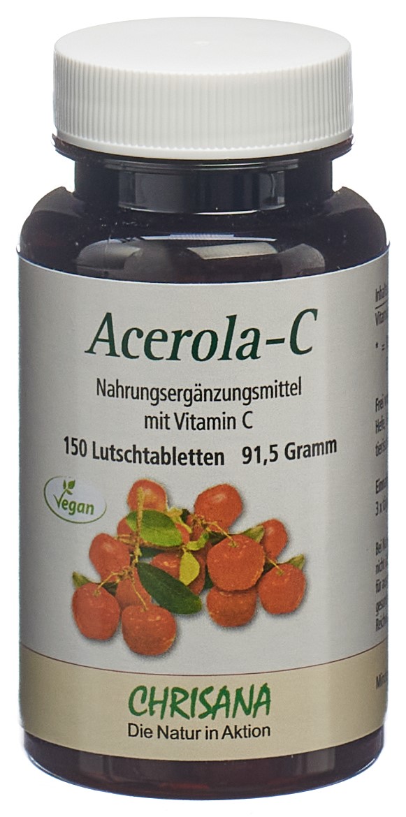 CHRISANA Acerola C Lutschtabl Ds 150 Stk
