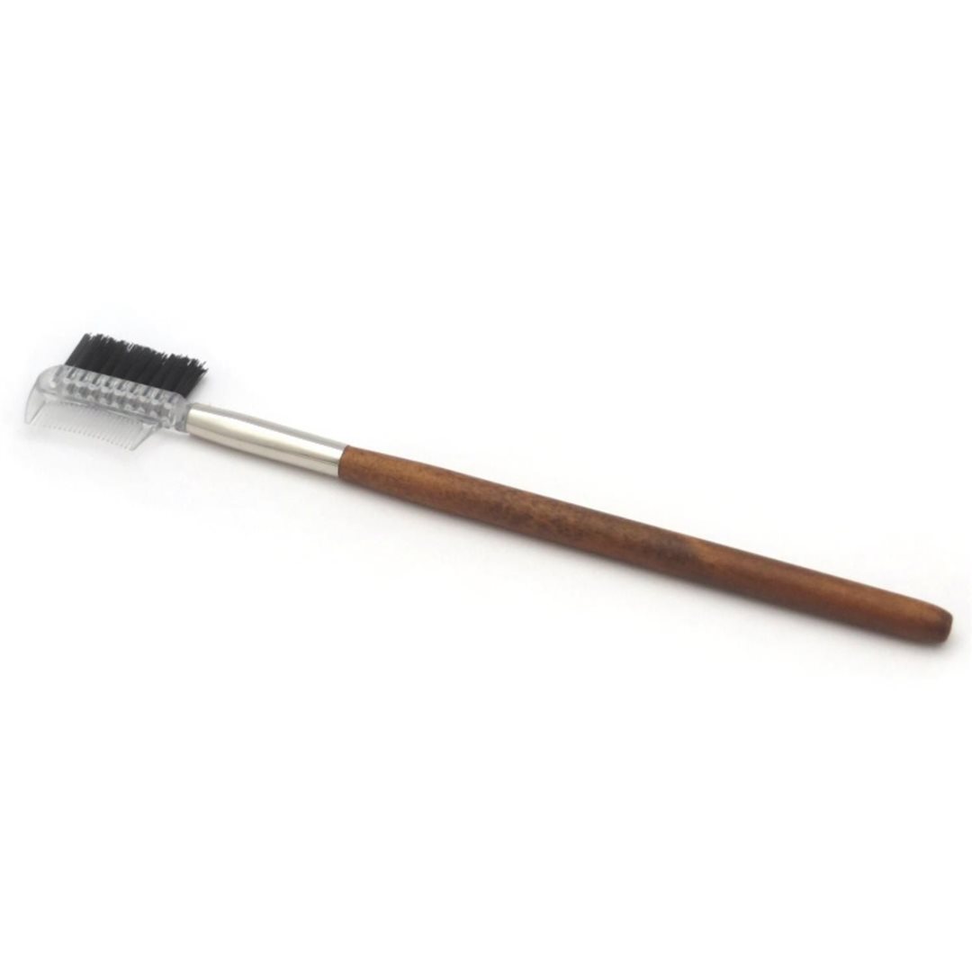 Herba brosse à cils avec peigne végan bois de bouleau