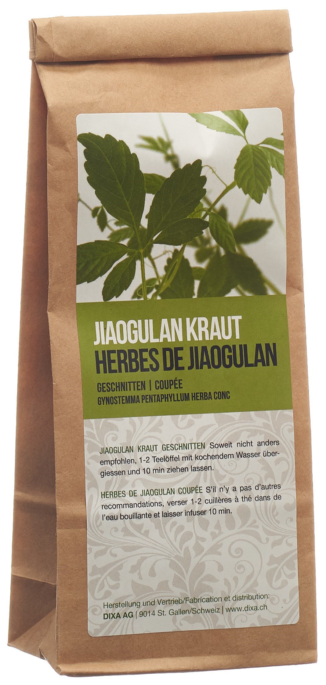Dixa Jiaogulan Kraut geschnitten 50 g