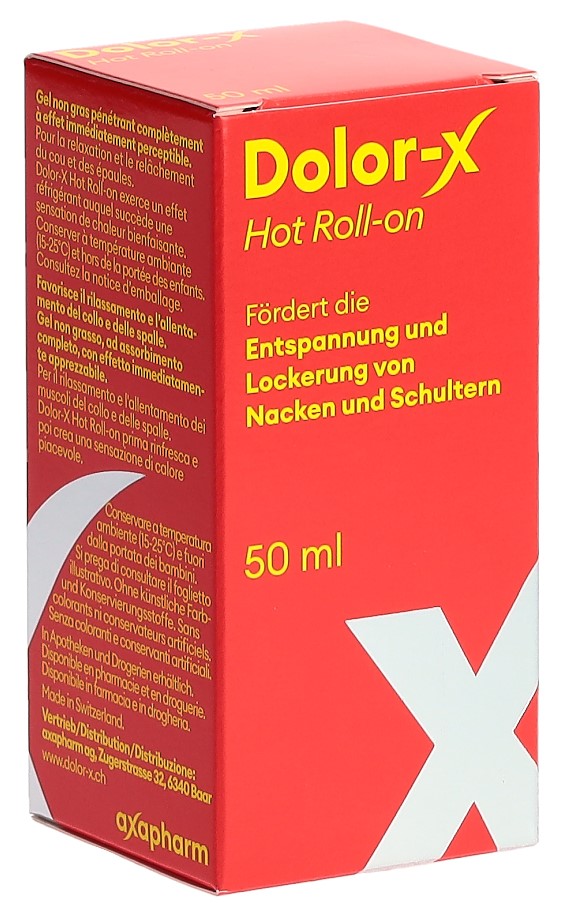 DOLOR-X Hot Roll-on 50 ml