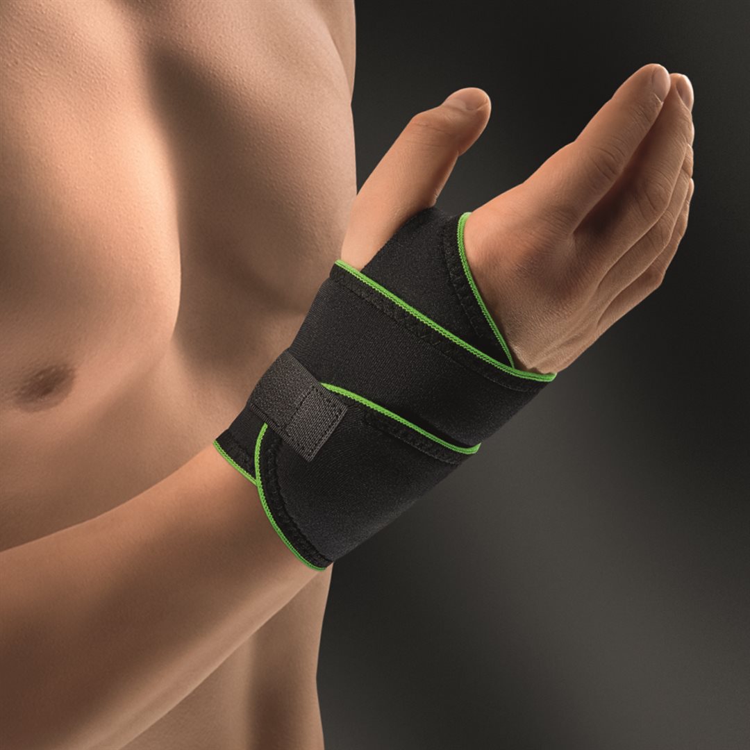 Bort ActiveColor sport bandage poignet gauche noir/vert