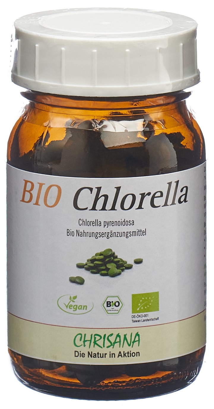 CHRISANA Bio Chlorella Tabl Glas 250 Stk