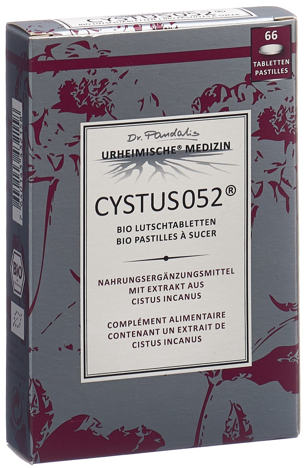 Cystus 052 Bio Lutschtabletten 66 Stk