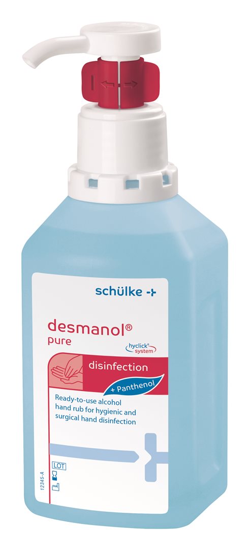 DESMANOL pure Lös hyclick Fl 500 ml