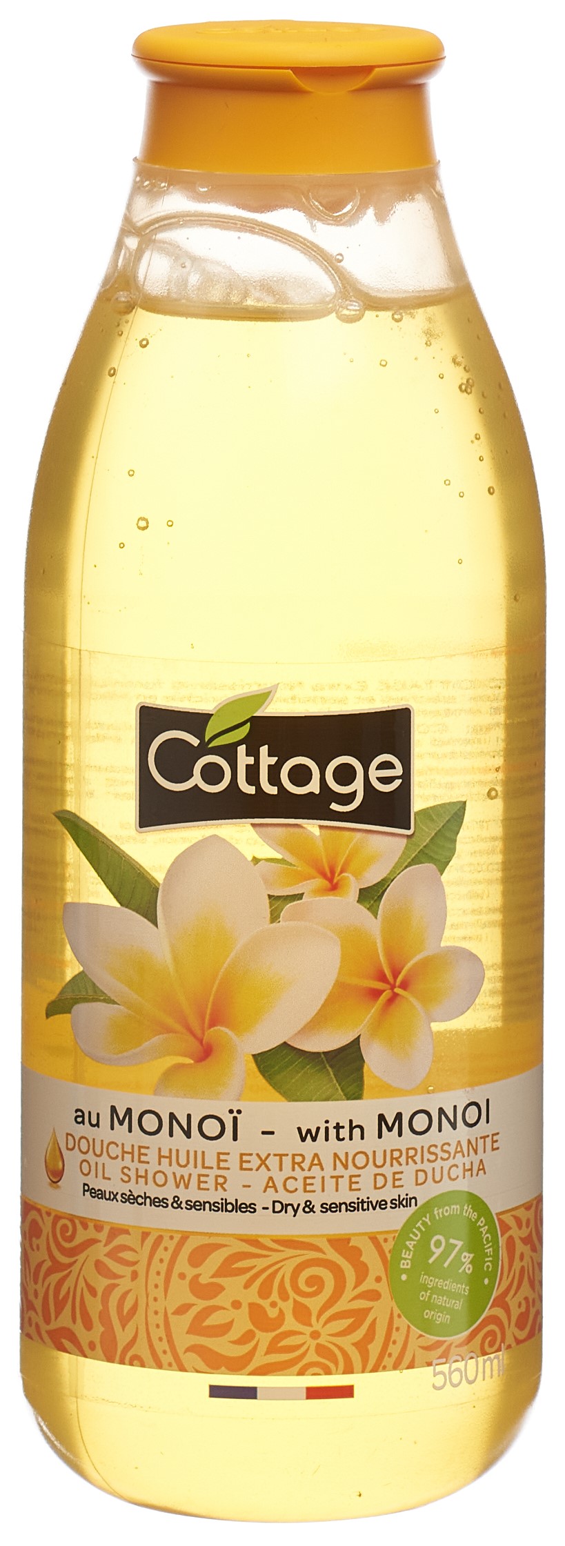 COTTAGE Duschöl Monoï Fl 560 ml
