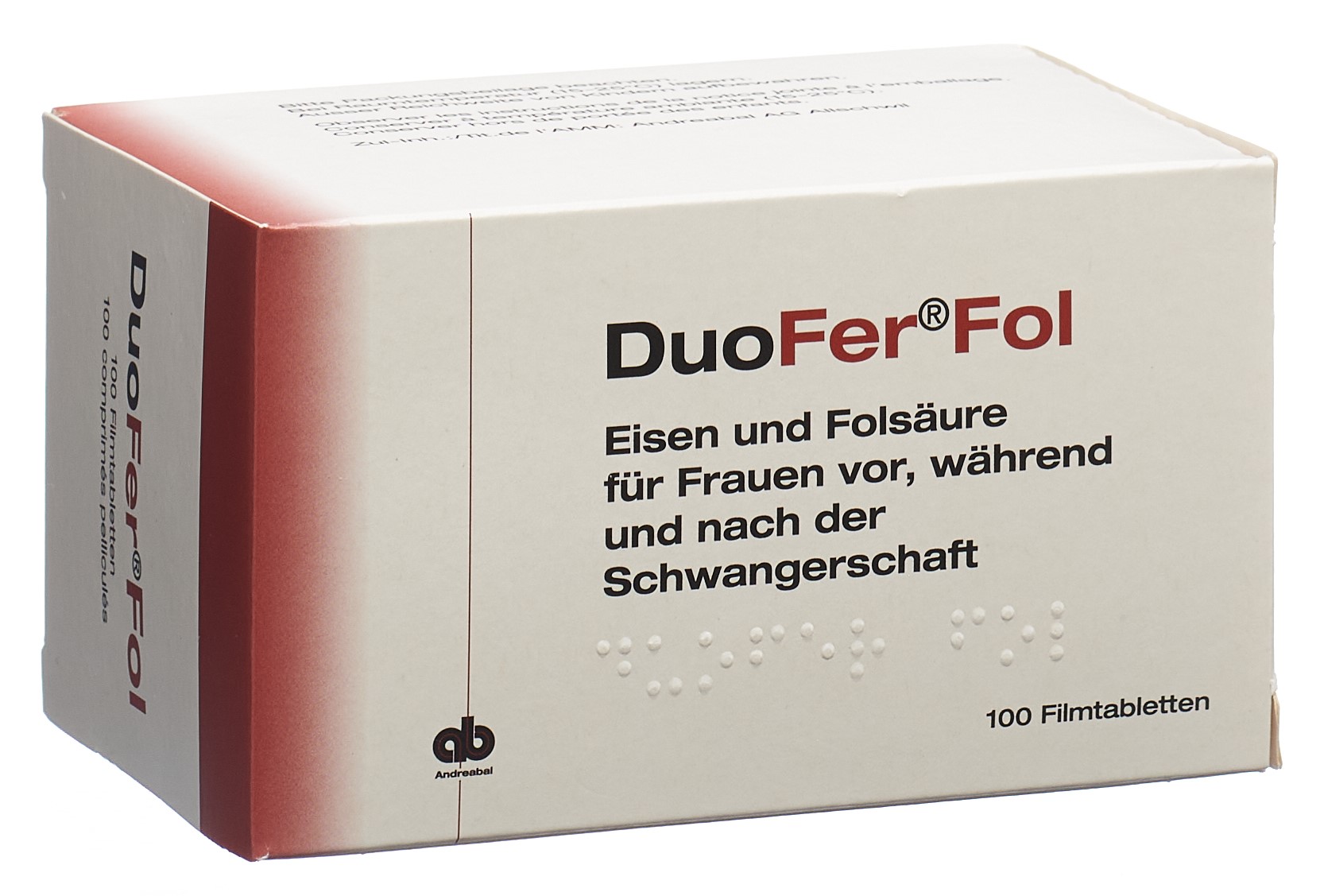 Duofer Fol 100 Filmtabletten