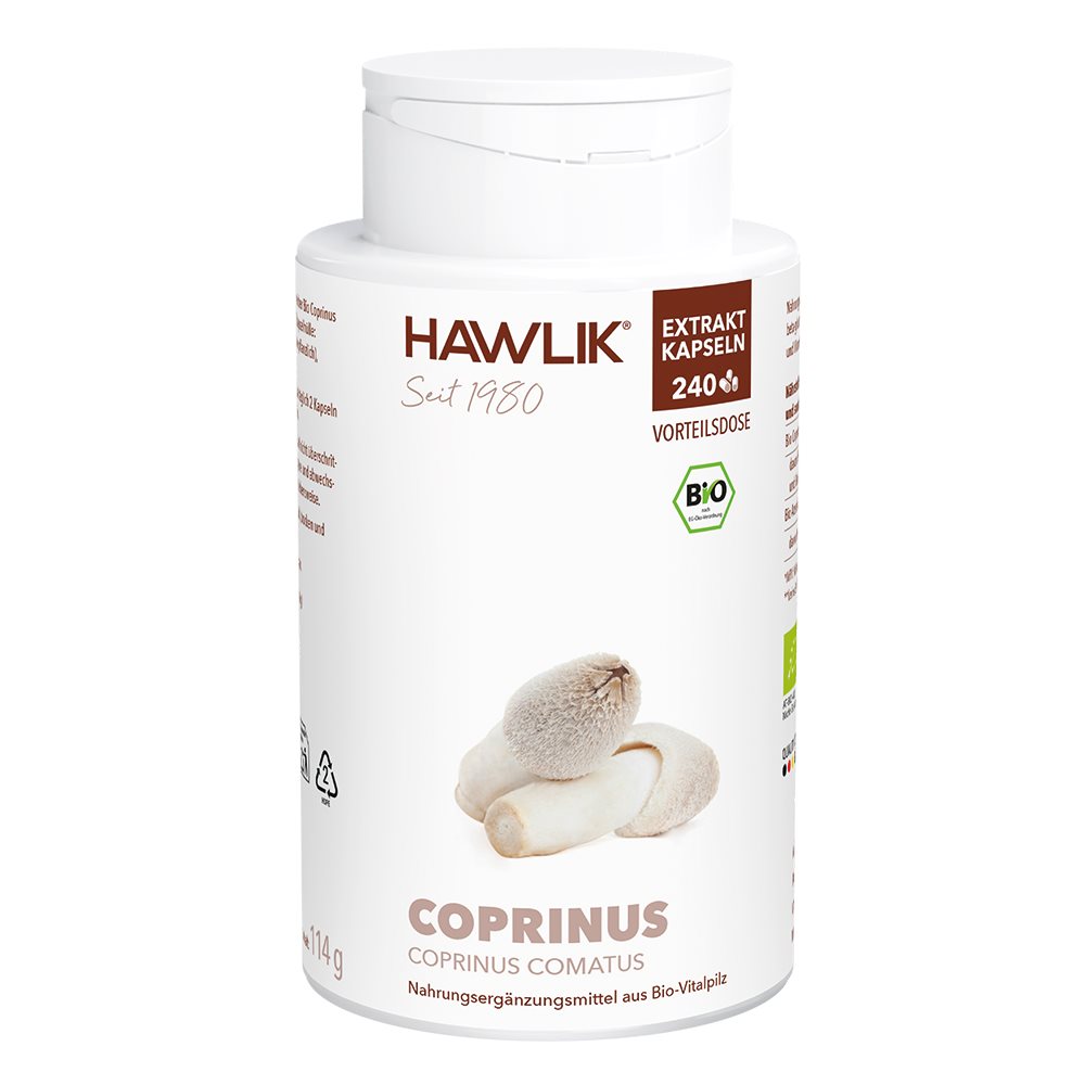 Hawlik Coprinus Extrakt Kaps 240 Stk