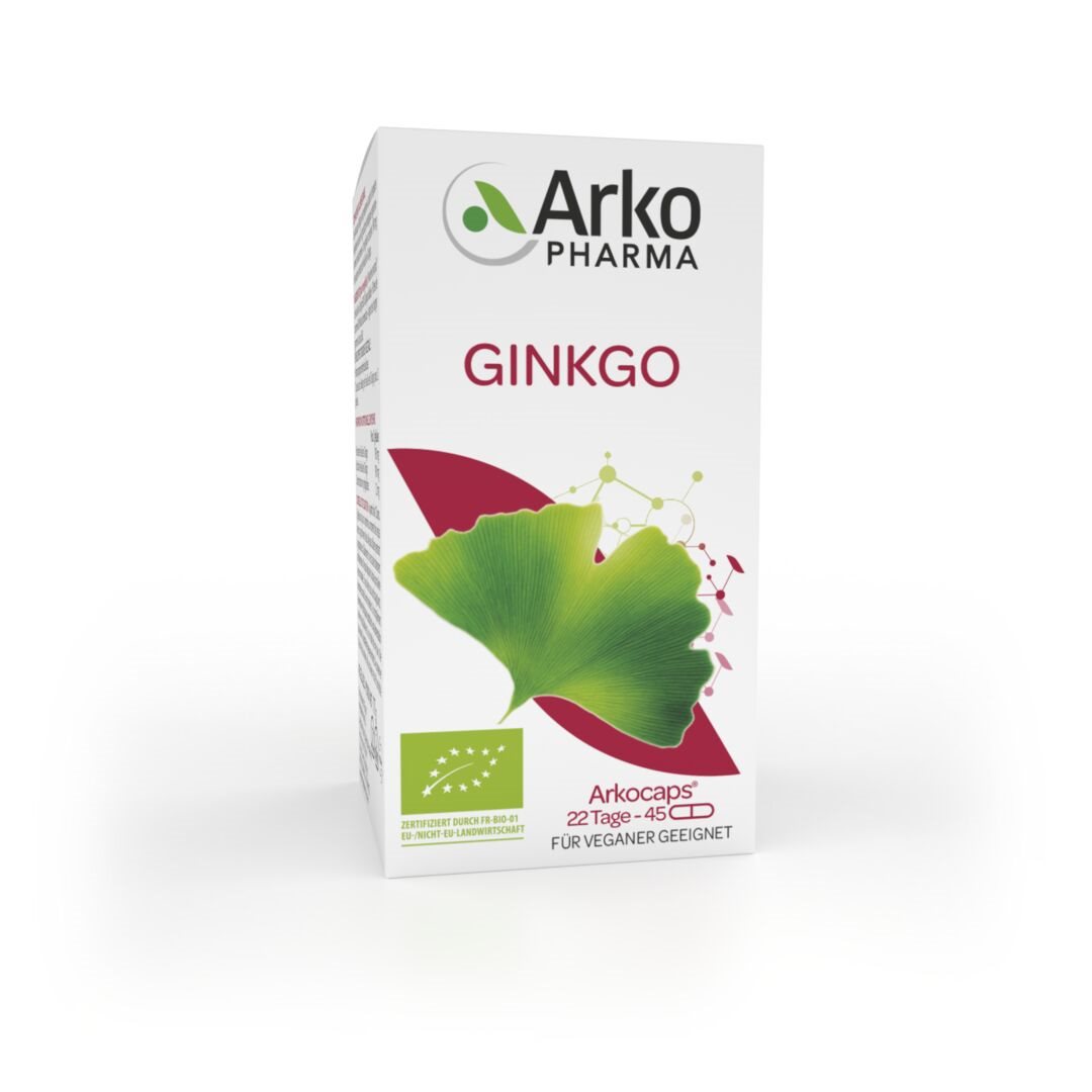 Arkocaps Ginkgo caps bio bte 45 pce