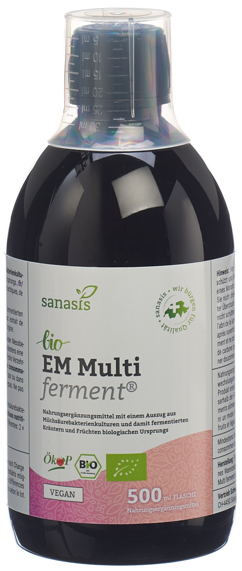 sanasis EM Multi Ferment Bio Fl 500 ml
