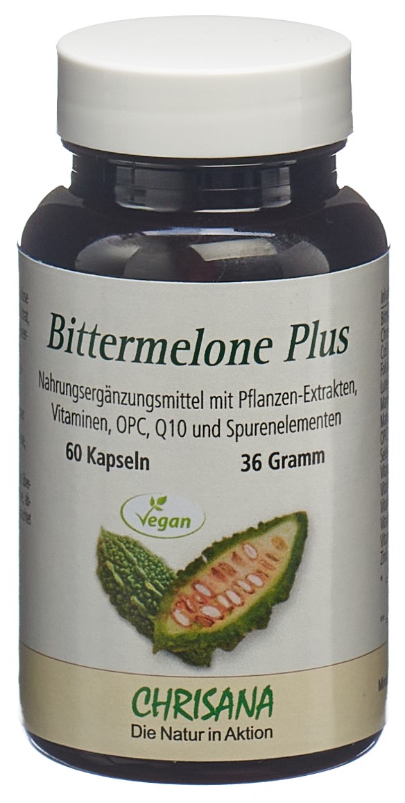 CHRISANA Bittermelonen Plus Kaps Ds 60 Stk