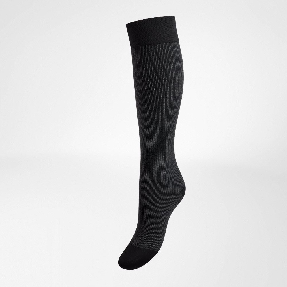 BAUERFEIND VenoTrain Cocoon KKL2 AD M foot long normal/long geschlossene Fussspitze schwarz 1 Paar